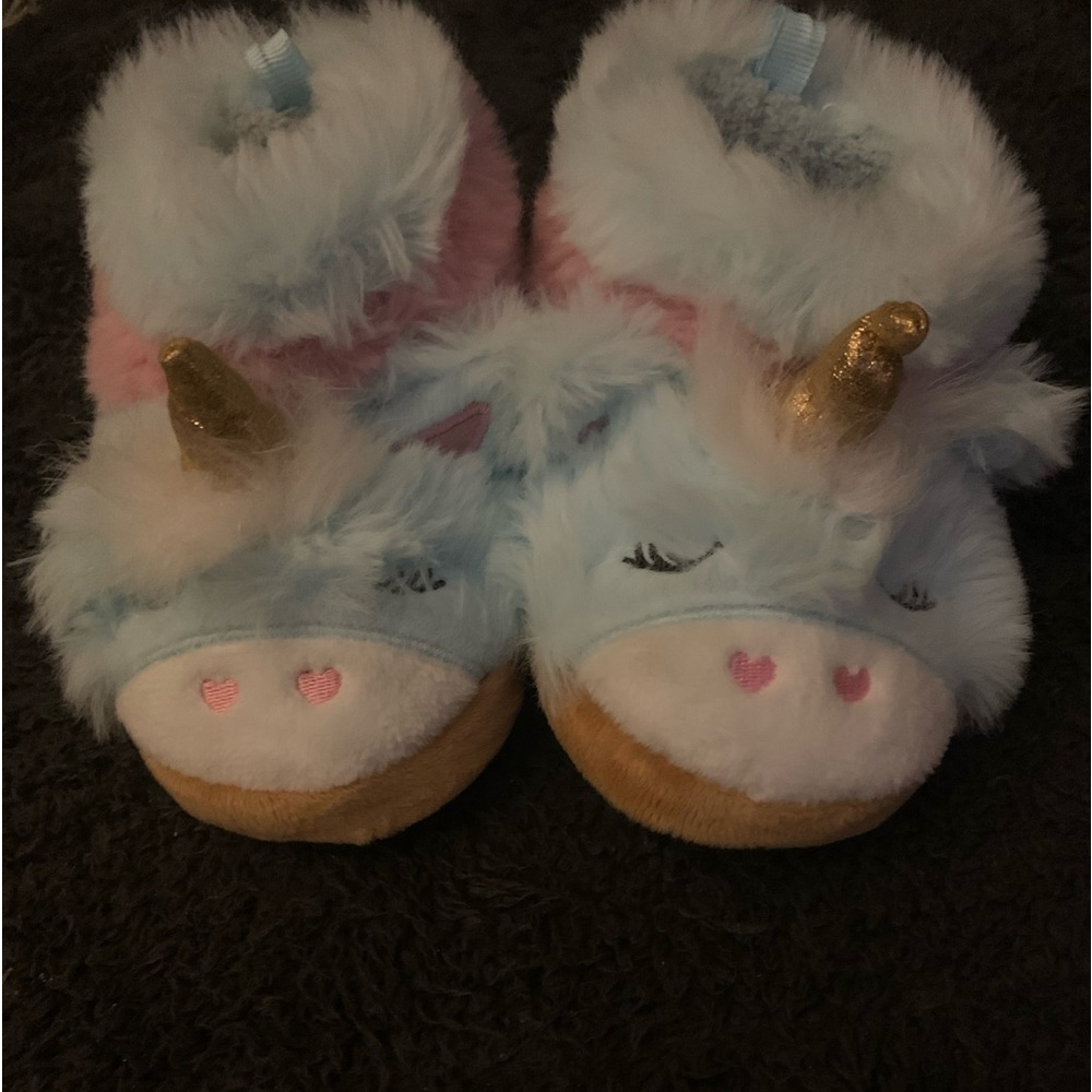 Unicorn slippers